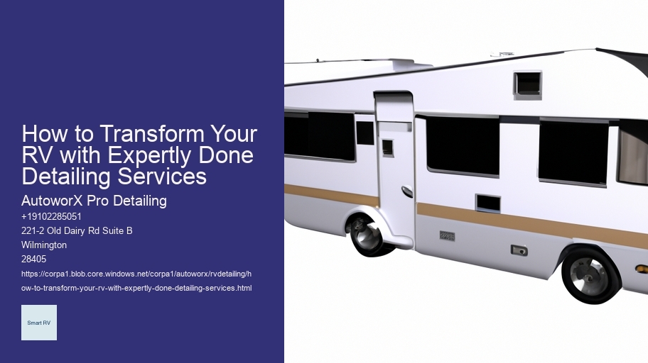 How to Transform Your RV with Expertly Done Detailing Services 