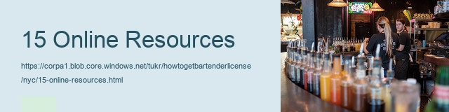 15 Online Resources