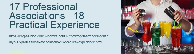 17 Professional Associations   18 Practical Experience
